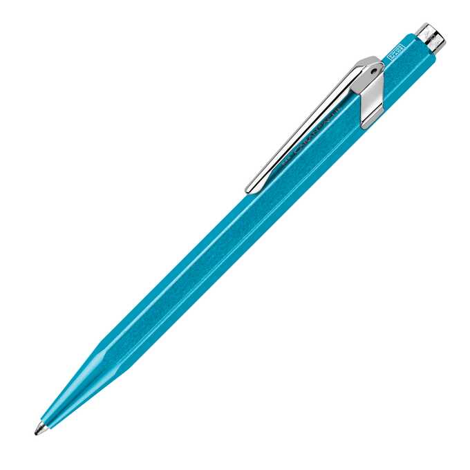 Długopis Caran d’Ache 849 Metal-X Line, turkusowy