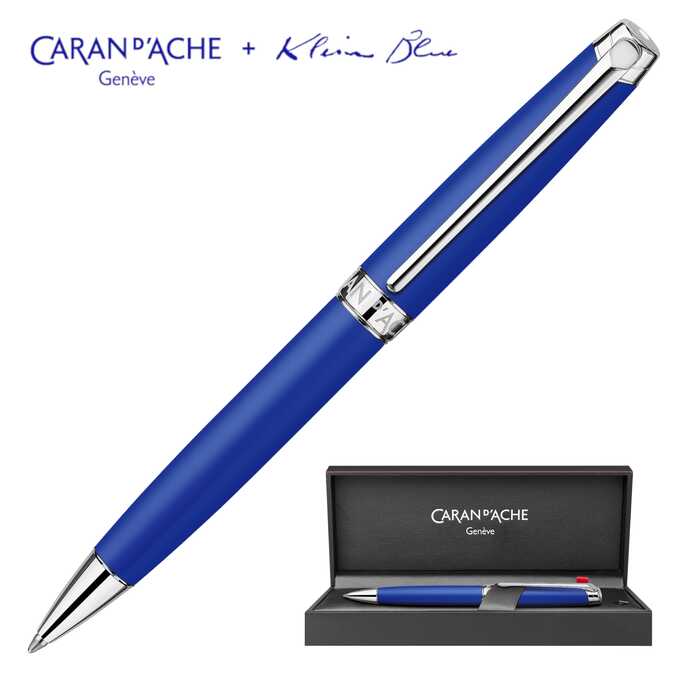 Długopis Leman Caran d’Ache z limitowanej kolekcji Klein Blue