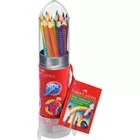 KREDKI GRIP 2001 FABER-CASTELL, 15 KOLORÓW W RAKIECIE