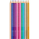 KREDKI SPARKLE FABER-CASTELL, 12 KOLORÓW