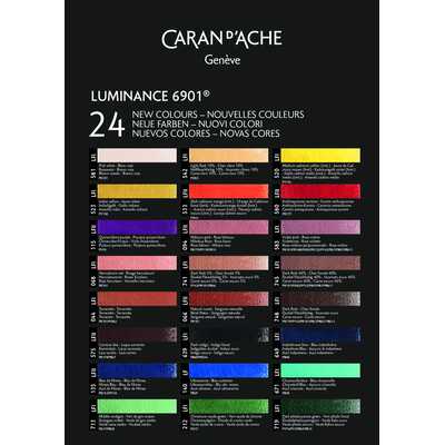 Kredka Caran d'Ache Luminance 6901, 115 - Quinacridone Purple - Fiolet Chinakrydonowy