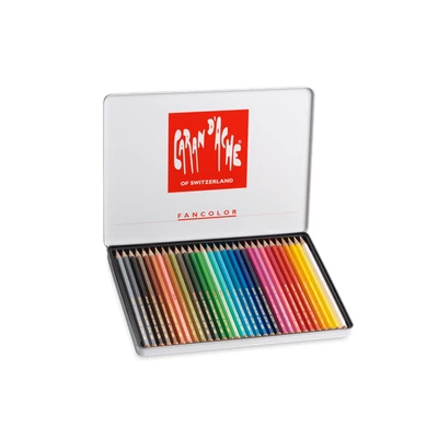 Kredki Fancolor Caran d'Ache, 30 kolorów
