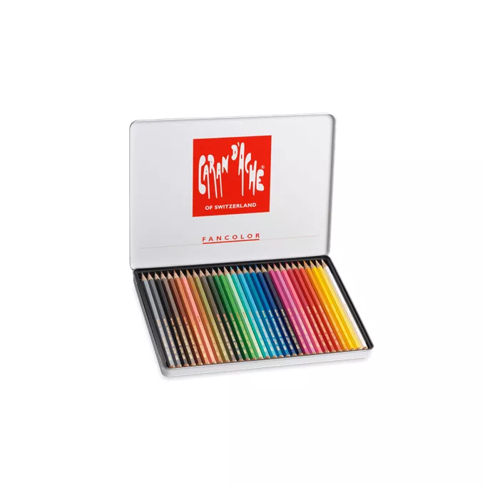 Kredki Fancolor Caran d'Ache, 30 kolorów