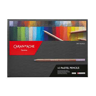 Kredki pastelowe Pastel Pencils Caran d'Ache, 40 kolorów