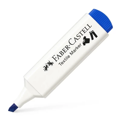 MARKER DO TKANIN FABER-CASTELL, NIEBIESKI