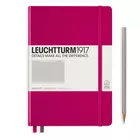 NOTATNIK A5 MEDIUM LEUCHTTURM1917, TWARDA OPRAWA, MALINOWY