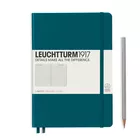NOTATNIK A5 MEDIUM LEUCHTTURM1917, TWARDA OPRAWA, MORSKI