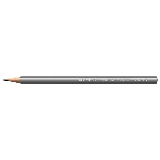 Ołówek Grafwood Caran d'Ache, 2B
