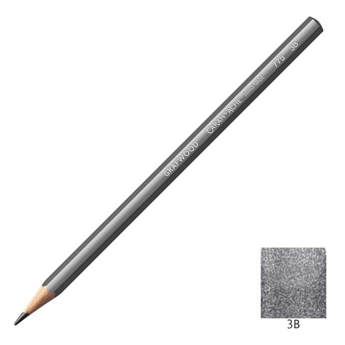 Ołówek Grafwood Caran d'Ache, 3B