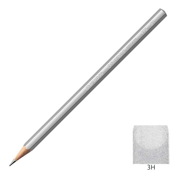 Ołówek Grafwood Caran d'Ache, 3H