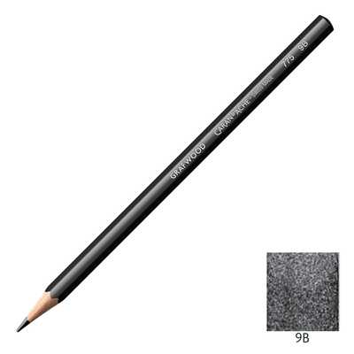 Ołówek Grafwood Caran d'Ache, 8B (1)