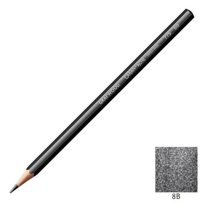 Ołówek Grafwood Caran d'Ache, 8B