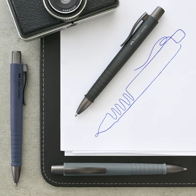 DŁUGOPIS POLY BALL URBAN XB FABER-CASTELL, GRANATOWY