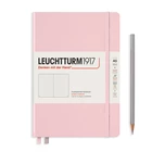 NOTATNIK MUTED COLOURS A5 MEDIUM LEUCHTTURM1917, TWARDA OPRAWA, POWDER (PUDROWO RÓŻOWY) - Liniatura: w kropki
