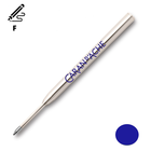 Wkład długopisowy Goliath Caran d’Ache, niebieski - Grubość linii pisania: F - cienka