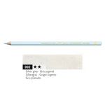 Kredka Caran d'Ache Pablo, kolor 002 Silver Grey - Srebrny szary