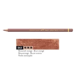 Kredka Caran d'Ache Pablo, kolor 043 Brownish Orange - Brązowawo-Pomarańczowa