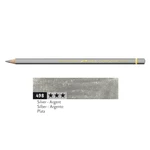 Kredka Caran d'Ache Pablo, kolor 498 Silver - Srebrna