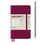 NOTATNIK LEUCHTTURM1917 POCKET (A6), MIĘKKA OPRAWA, BORDOWY - Liniatura: w linię