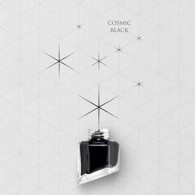 Atrament Chromatics Caran d'Ache, kolor Cosmic Black (Kosmiczna Czerń)