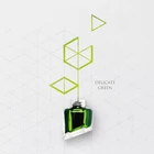 Atrament Chromatics Caran d'Ache, kolor Delicate Green (Delikatny Zielony)