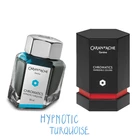 Atrament Chromatics Caran d'Ache, kolor Hypnotic Turquise (Hipnotyczny Turkus)