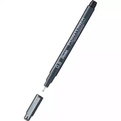 Cienkopis kalibrowany Pentel Pointliner 0,5 mm