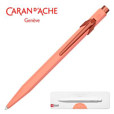 Długopis Caran d’Ache 849 Claim Your Style #3, kolor Tangerine
