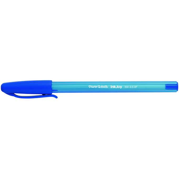 Długopis z nasadką Paper Mate InkJoy 100 Cap 0,5 mm, niebieski