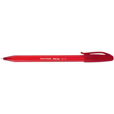 Długopis z nasadką Paper Mate InkJoy 100 Cap 1,0 mm, czerwony