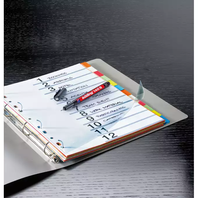 FOLIOPIS - MARKER NIEZMYWALNY EDDING 0,3MM , ZIELONY