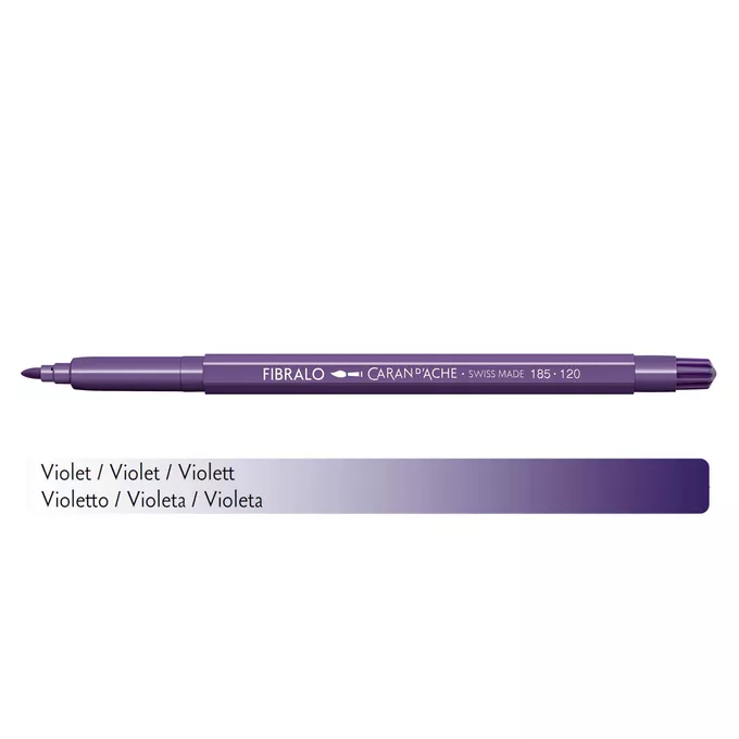 Flamaster Caran d'Ache Fibralo, 120 Fioletowy