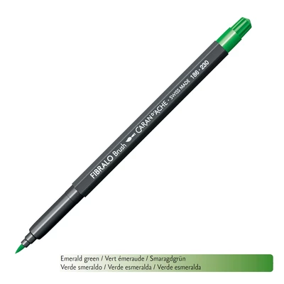 Flamaster Caran d'Ache Fibralo Brush, 230 Żółtozielony