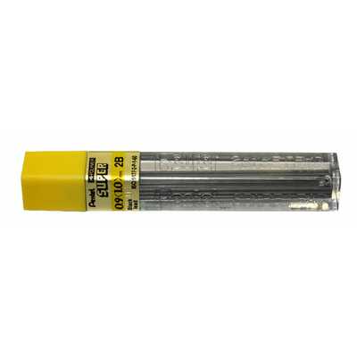 Grafity ołówkowe Pentel Super Hi-Polymer 2B, 0.9 mm