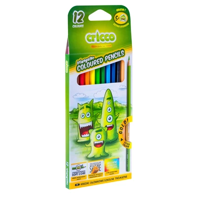 KREDKI CRICCO, 12 KOLORÓW