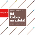  KREDKI NA SZTUKI - PASTELE W KREDCE PASTEL PENCILS CARAN D'ACHE, 84 KOLORY