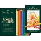 KREDKI POLYCHROMOS FABER-CASTELL, 12 KOLORÓW
