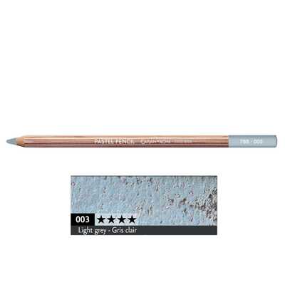Kredka pastelowa Pastel Pencils Caran d'Ache, kolor 003 Light grey