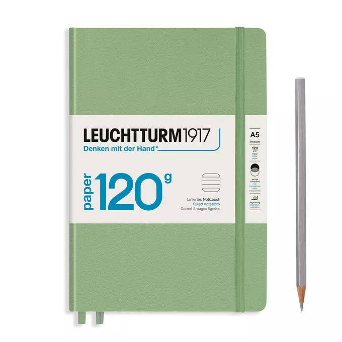 NOTATNIK A5 MEDIUM LEUCHTTURM1917, TWARDA OPRAWA