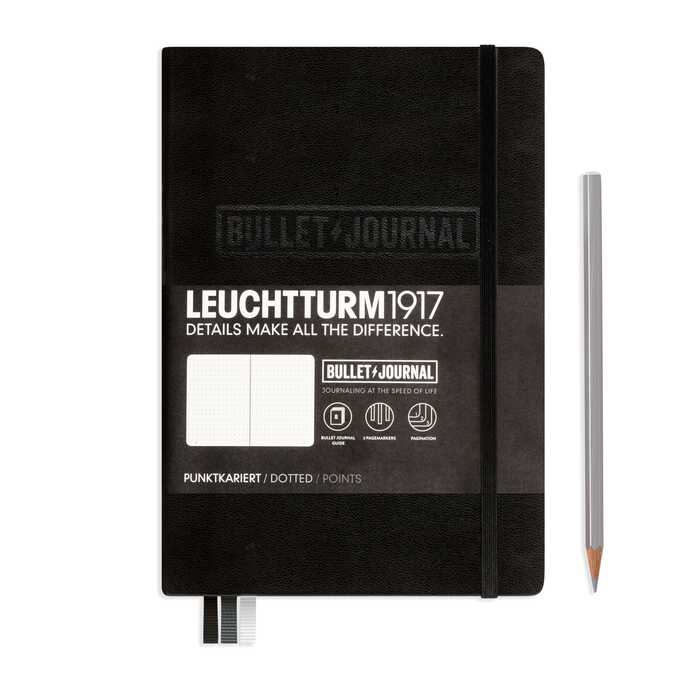 Notatnik Bullet Journal A5 w kolorze czarnym