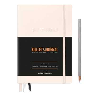 Notatnik Bullet Journal A5 w kolorze pudrowo różowym