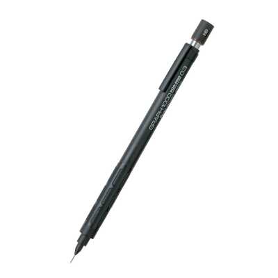 Ołówek automatyczny GRAPH1000 Pentel, HB 0.3 mm, czarny 