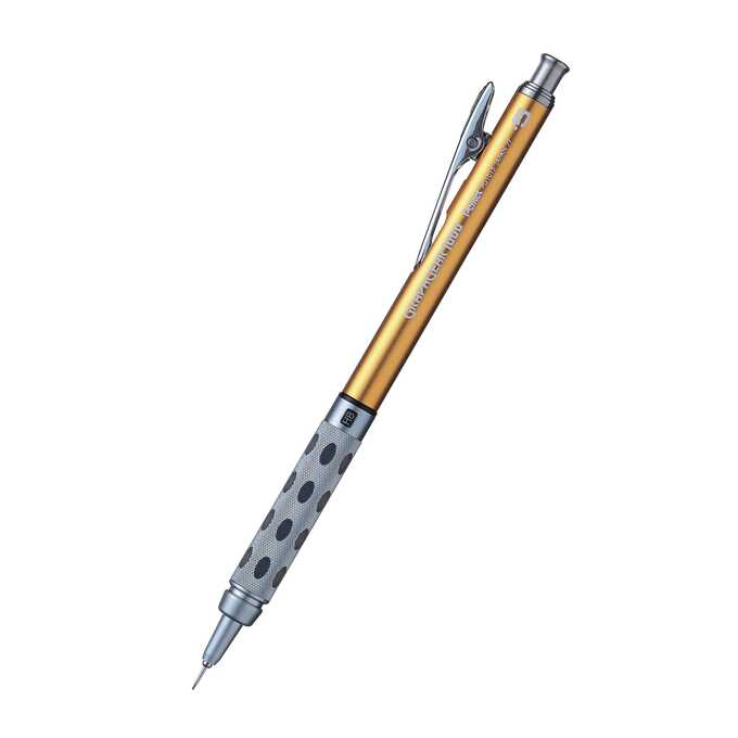 Ołówek automatyczny GRAPHGEAR 1000 Pentel, HB 0.5 mm, złoty
