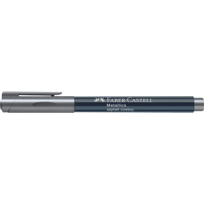 PISAK METALICZNY METALLICS FABER-CASTELL, KOLOR GRAFITOWY (ASPHALT COWBOY)