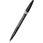 Precyzyjny pisak pędzelkowy do kaligrafii i liternictwa Brush SignPen Pentel, szary