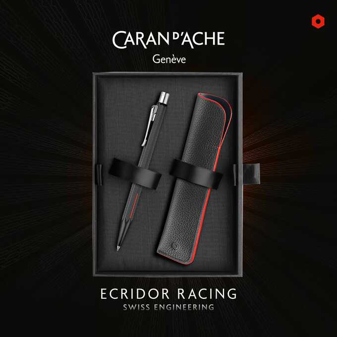 Zestaw upominkowy - ołówek Caran d’Ache Ecridor Racing z etui