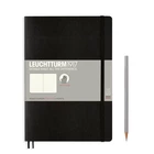 NOTATNIK LEUCHTTURM1917 COMPOSITION (B5), MIĘKKA OPRAWA, CZARNY - Liniatura: w kropki