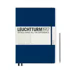 NOTATNIK LEUCHTTURM1917 MASTER SLIM (A4+), GRANATOWY - Liniatura: w kropki