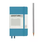 NOTATNIK LEUCHTTURM1917 POCKET (A6), TWARDA OPRAWA, NORDYCKI NIEBIESKI - Liniatura: w kratkę