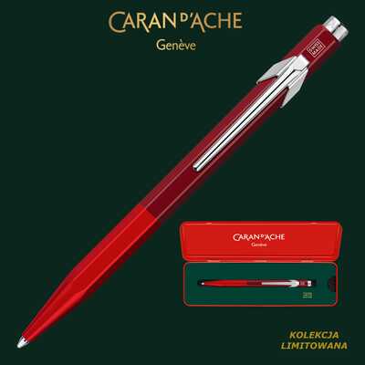 Długopis Caran d&#039;Ache 849 Wonder Forest Czerwony